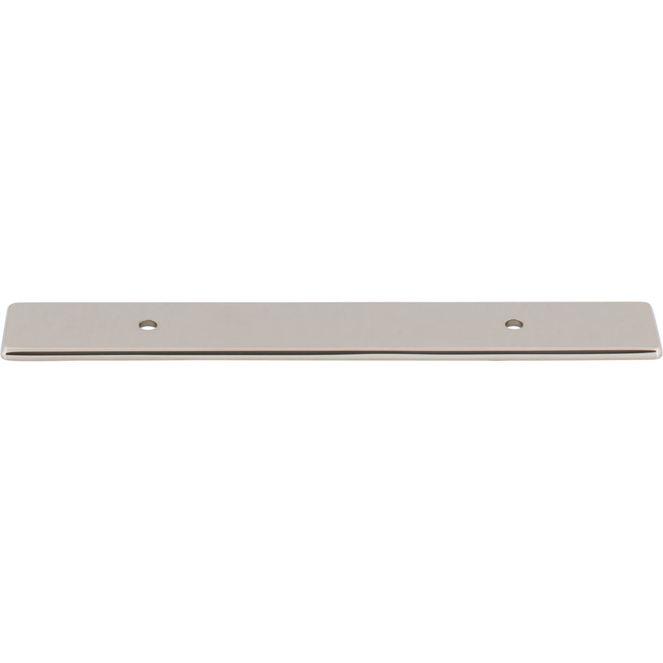 Top Knobs TK3281PN: 1" Radcliffe  Backplate - Polished Nickel