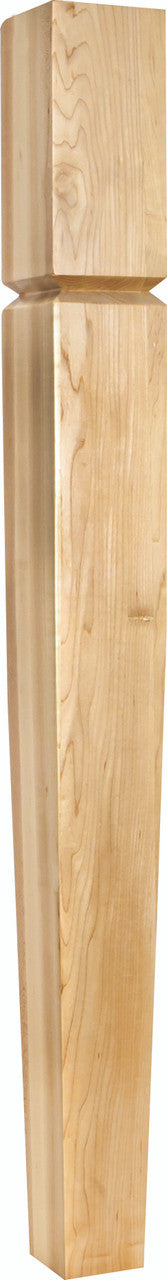Hardware Resources P60-RW: Grooved Arts & Crafts Post - Rubberwood