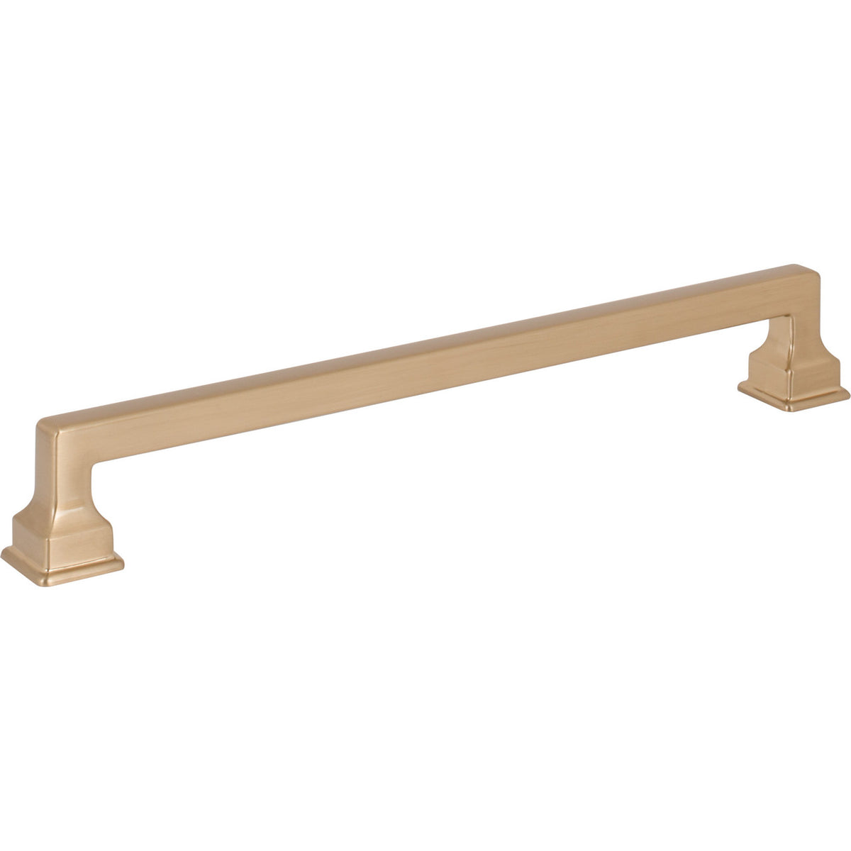 Atlas A625-WB: 7-9/16" cc Erika Cabinet Pull - Warm Brass