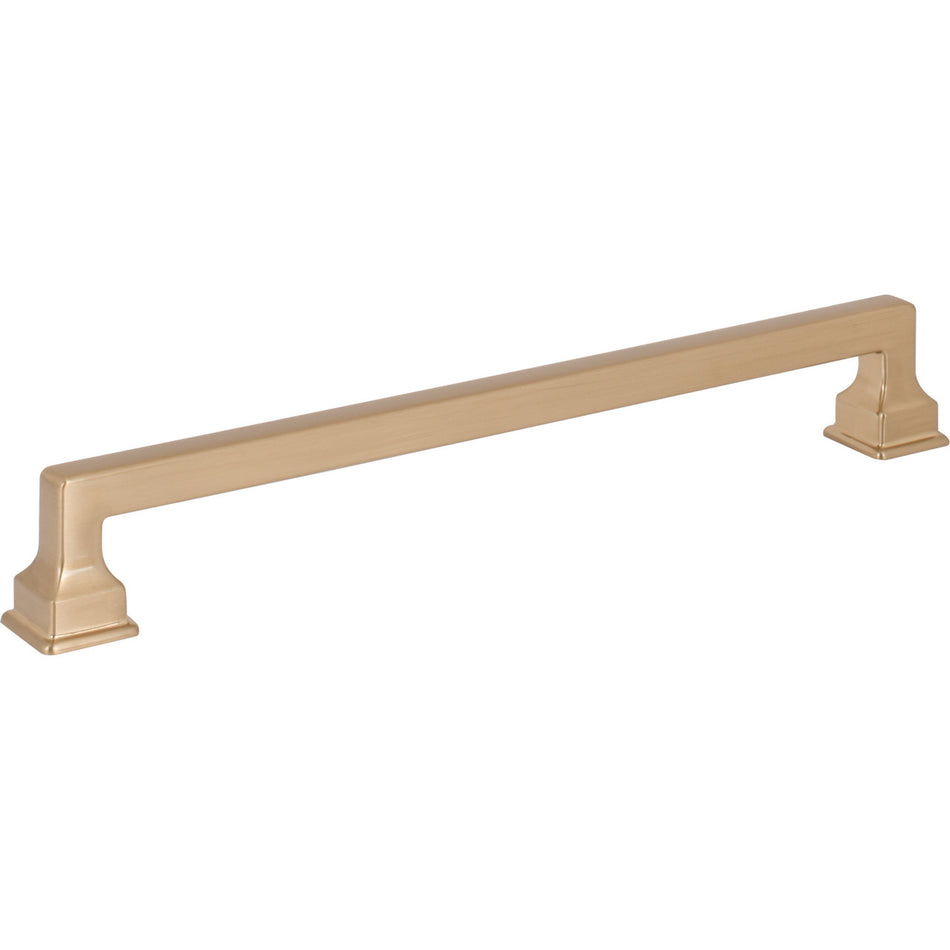Atlas A625-WB: 7-9/16" cc Erika Cabinet Pull - Warm Brass