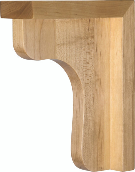 Hardware Resources COR8-6.5-RW: Bar Corbel - Rubberwood