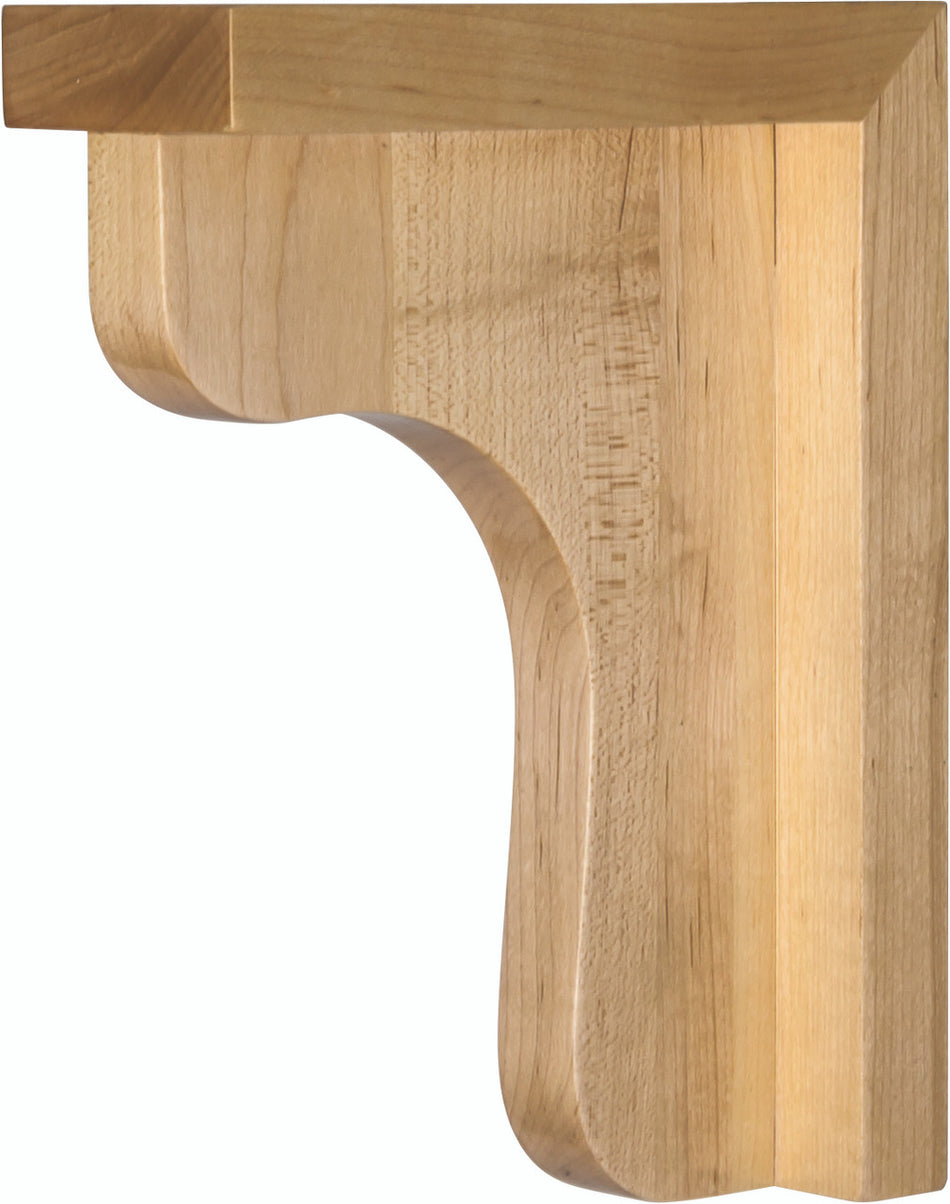 Hardware Resources COR8-6.5-RW: Bar Corbel - Rubberwood