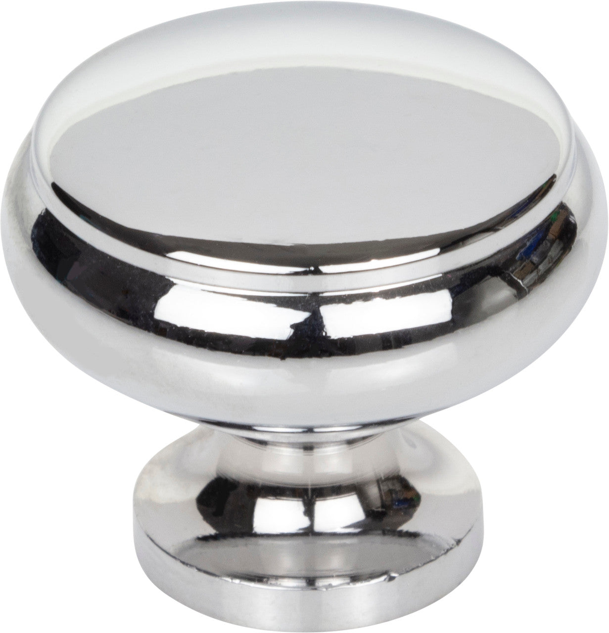 Top Knobs TK3090PC: 1-1/4" Regent's Park Cumberland Cabinet Knob - Polished Chrome