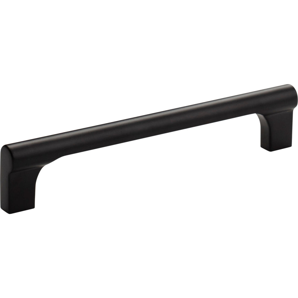 Atlas A653-BL: 5-1/16" cc Whittier Cabinet Pull - Matte Black