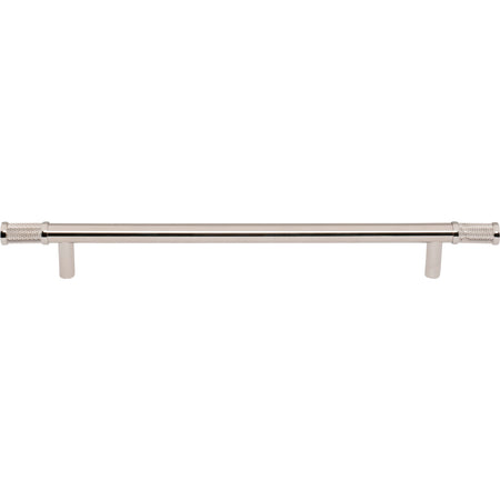 Top Knobs TK3236PN: 8-13/16" cc Burnham Bar Cabinet Pull - Polished Nickel
