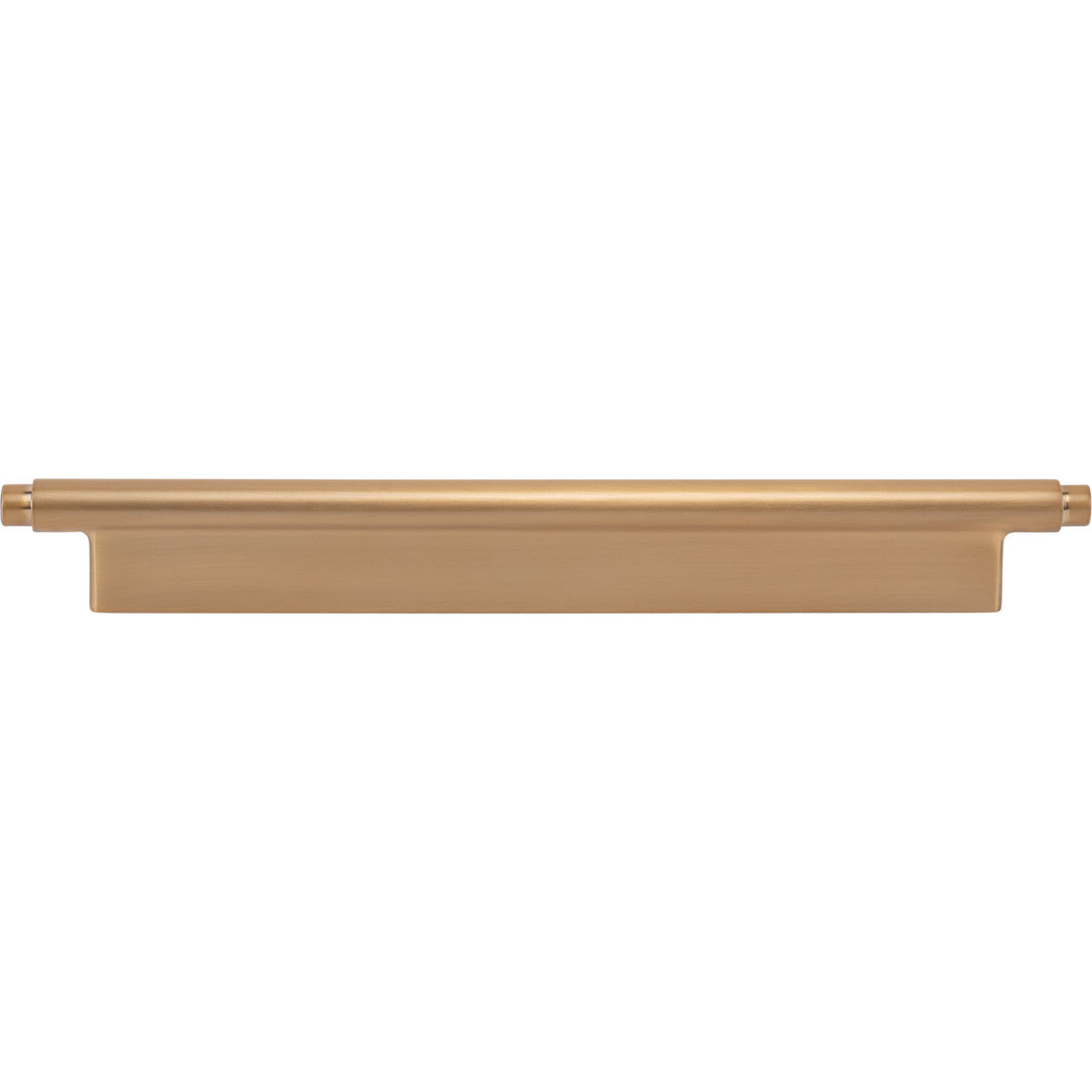 Atlas A535-WB: 192mm cc Kayden Round Bar Cabinet Pull - Warm Brass