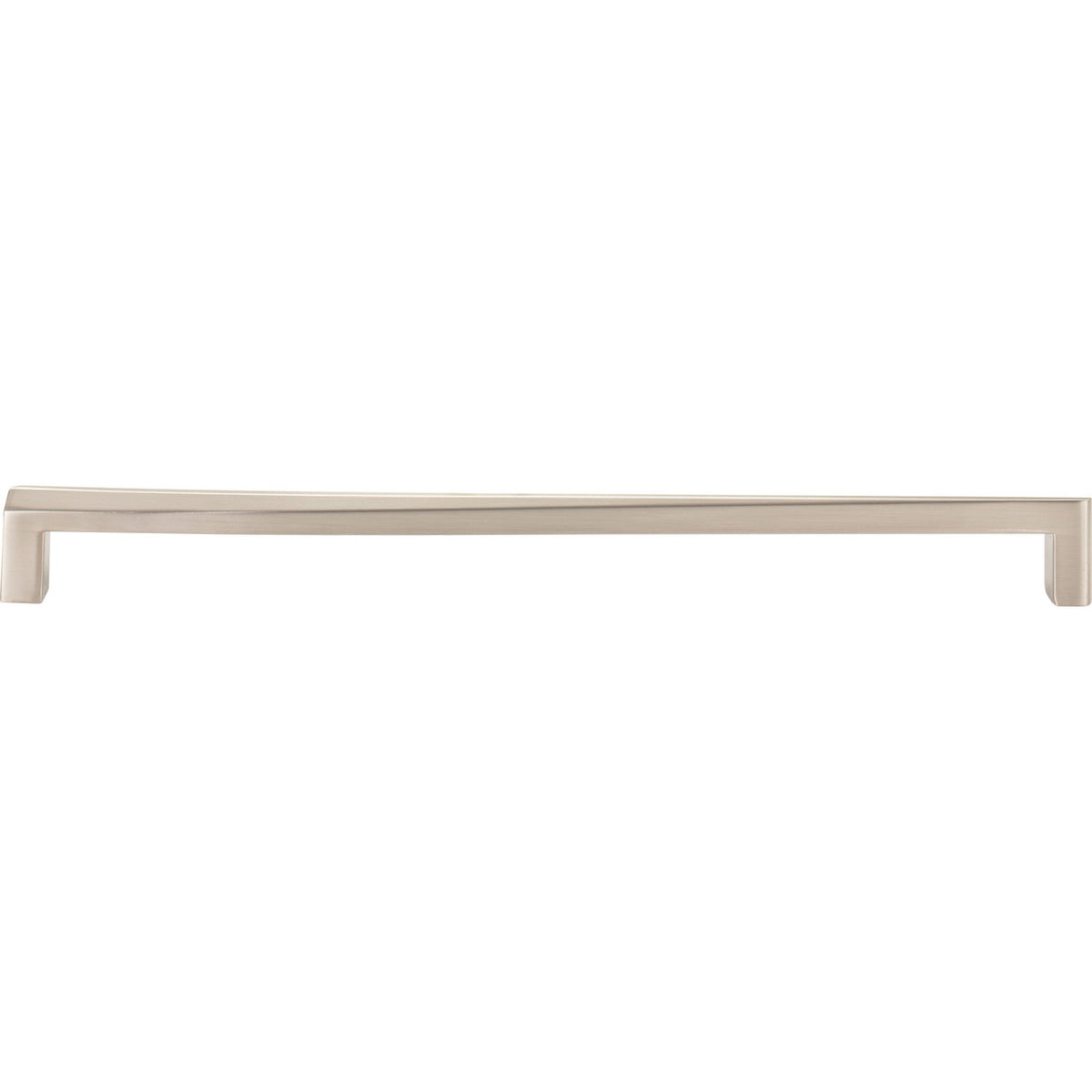 Atlas A676-BRN: 12" cc Para Bar Cabinet Pull - Brushed Nickel