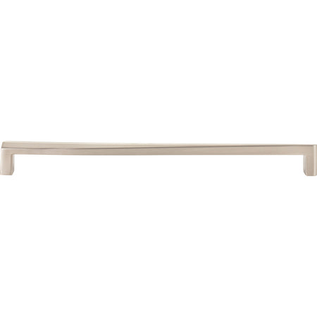 Atlas A676-BRN: 12" cc Para Bar Cabinet Pull - Brushed Nickel