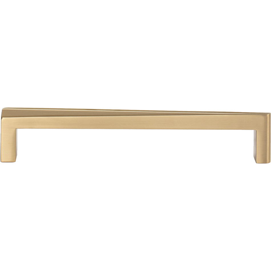Atlas A673-WB: 6-5/16" cc Para Bar Cabinet Pull - Warm Brass