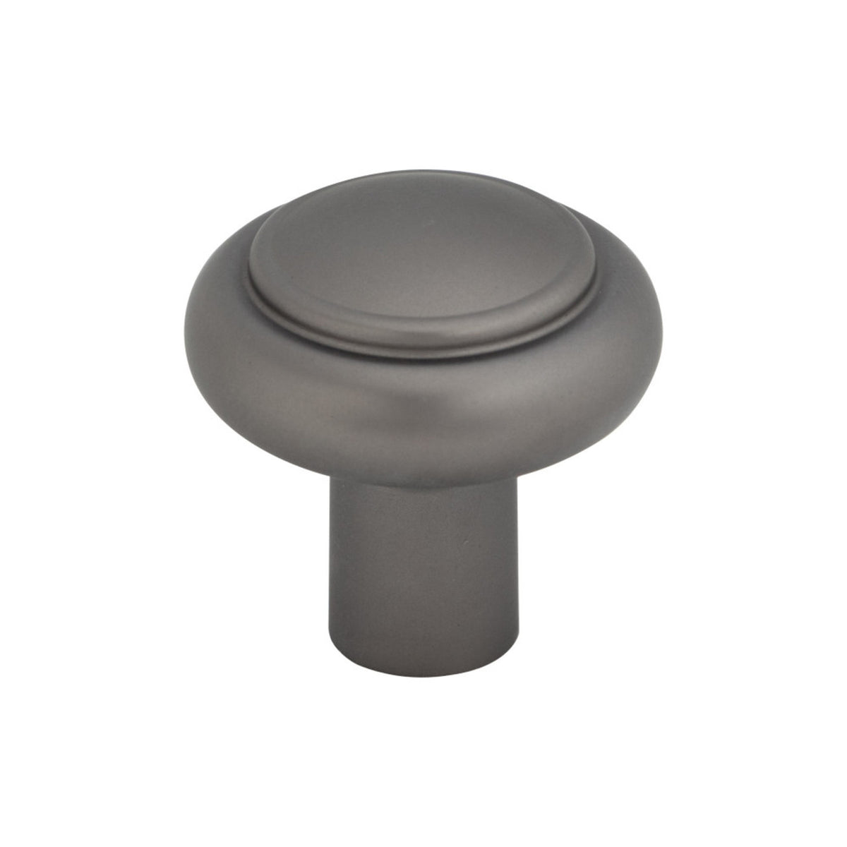 Top Knobs TK3110AG: 1-1/4" Regent's Park Clarence Cabinet Knob - Ash Gray