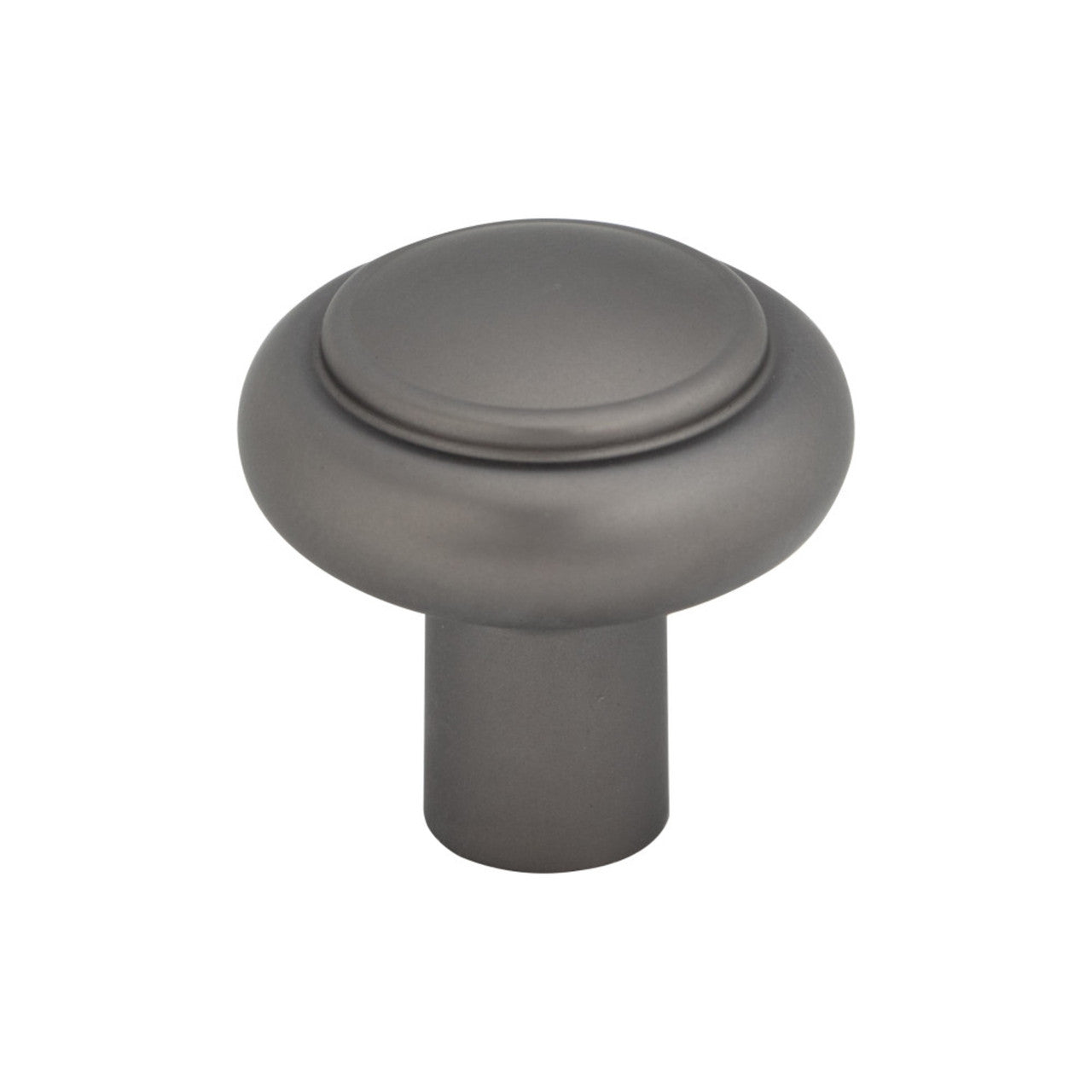 Top Knobs TK3110AG: 1-1/4" Regent's Park Clarence Cabinet Knob - Ash Gray