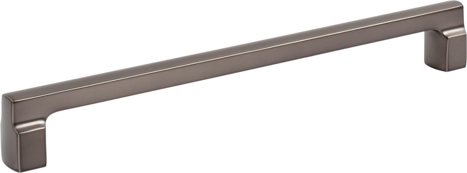Atlas A526-SL: 224mm cc Reeves Square Bar Cabinet Pull - Slate
