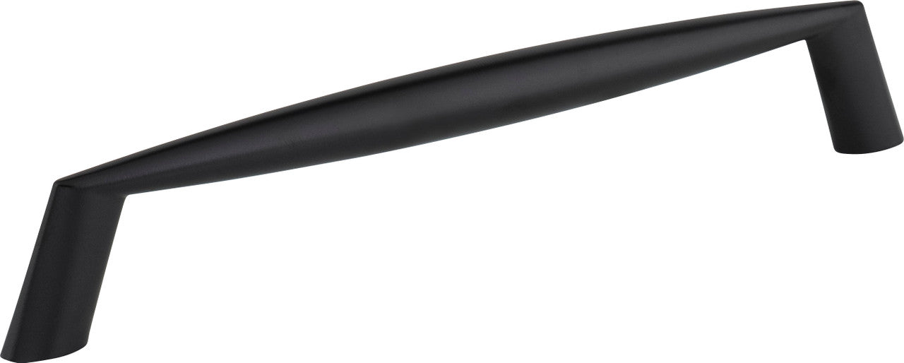 Elements 988-160MB: 160mm cc Zachary Cabinet Pull - Matte Black