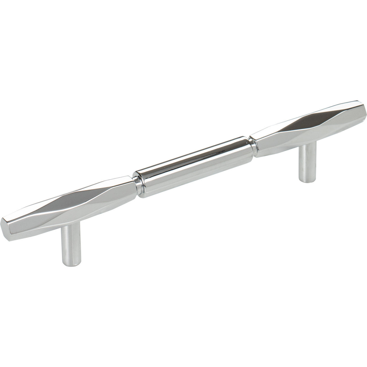 Top Knobs TK3082PC: 5-1/16" cc Regent's Park Kingsmill Cabinet Pull - Polished Chrome