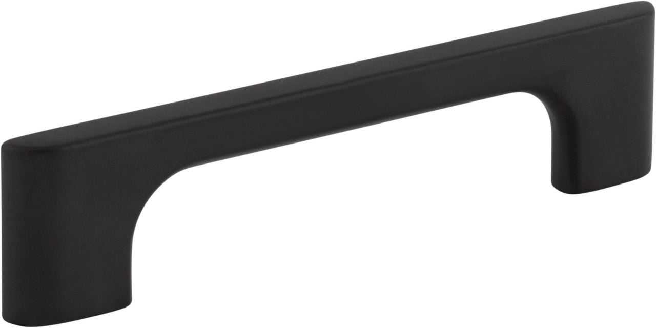 Jeffrey Alexander 286-96MB: 96mm cc Leyton Cabinet Pull - Matte Black