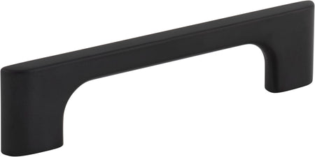 Jeffrey Alexander 286-96MB: 96mm cc Leyton Cabinet Pull - Matte Black