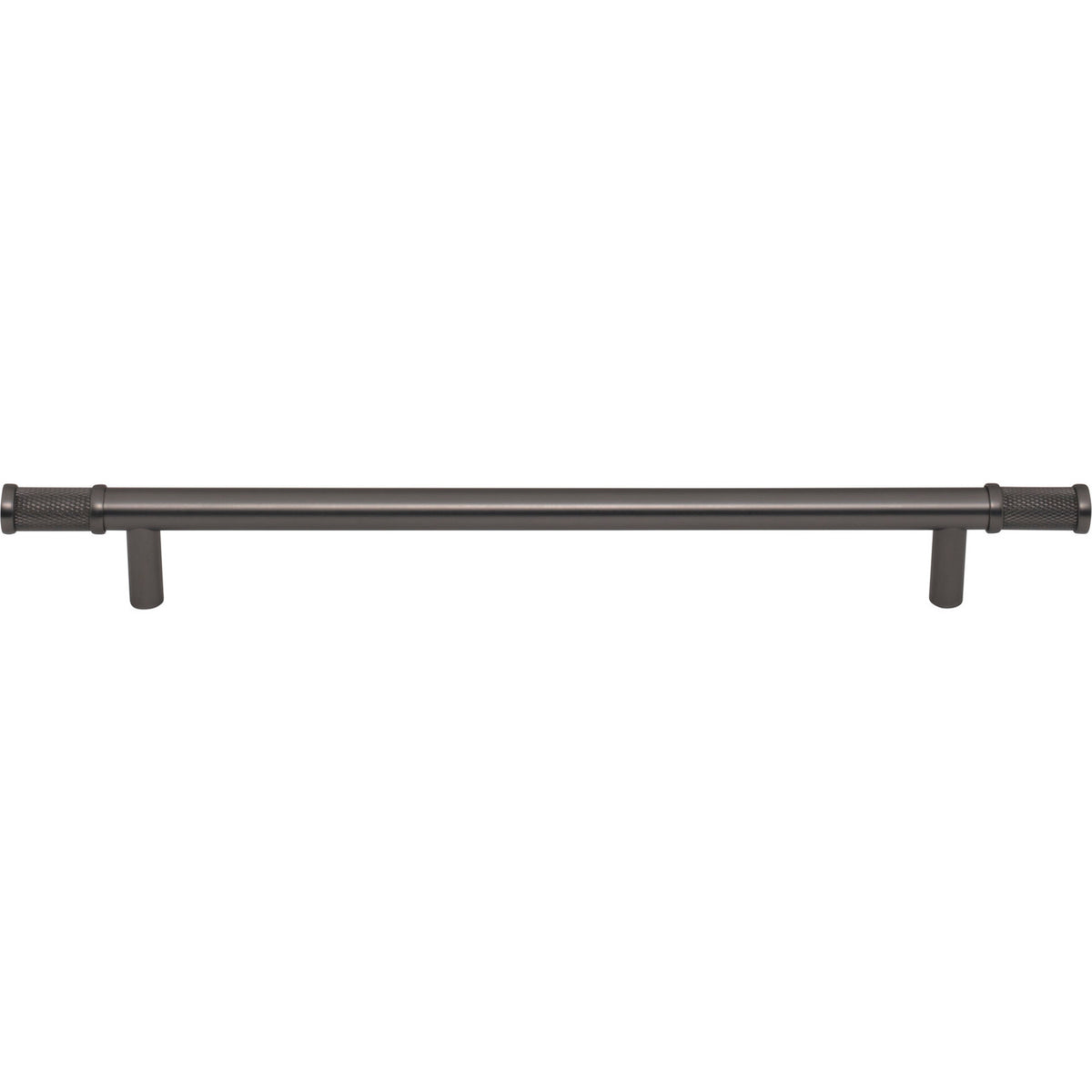 Top Knobs TK3236AG: 8-13/16" cc Burnham Bar Cabinet Pull - Ash Grey