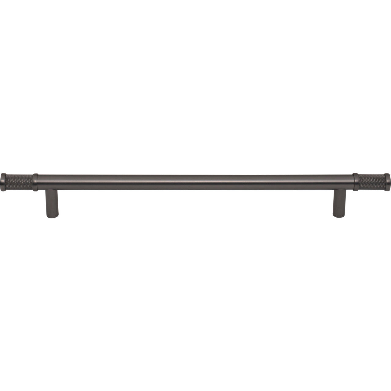 Top Knobs TK3236AG: 8-13/16" cc Burnham Bar Cabinet Pull - Ash Grey