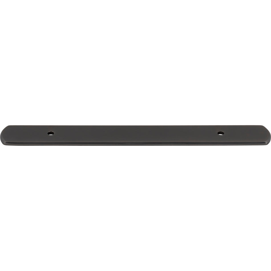 Top Knobs TK3272AG: 8-1/16" Wescott  Backplate - Ash Grey