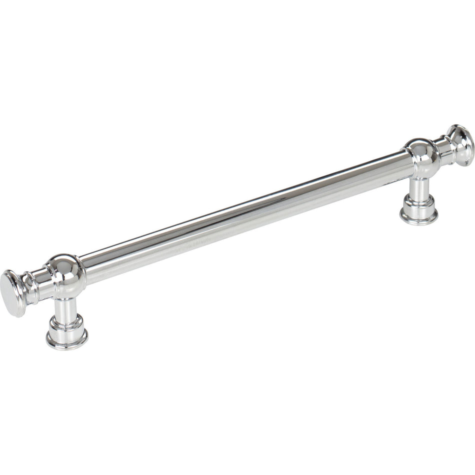 Top Knobs TK3123PC: 6-5/16" cc Regent's Park Ormonde Cabinet Pull - Polished Chrome