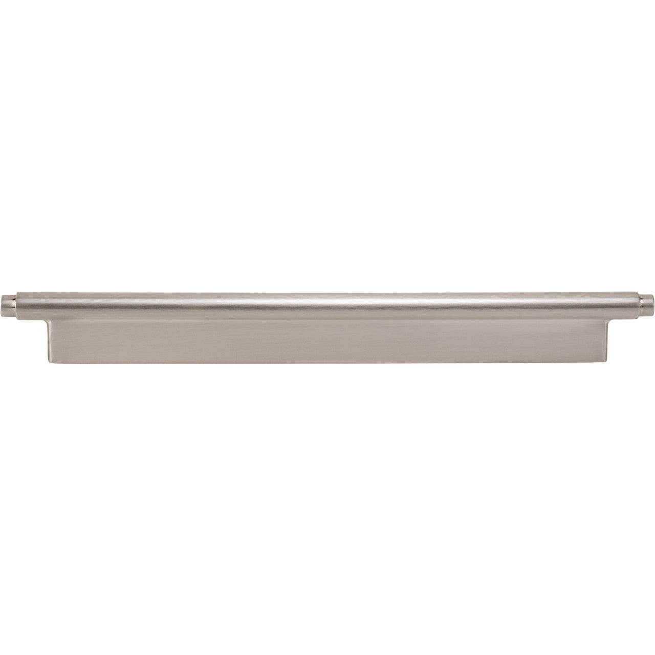 Atlas A536-BRN: 224mm cc Kayden Round Bar Cabinet Pull - Brushed Nickel