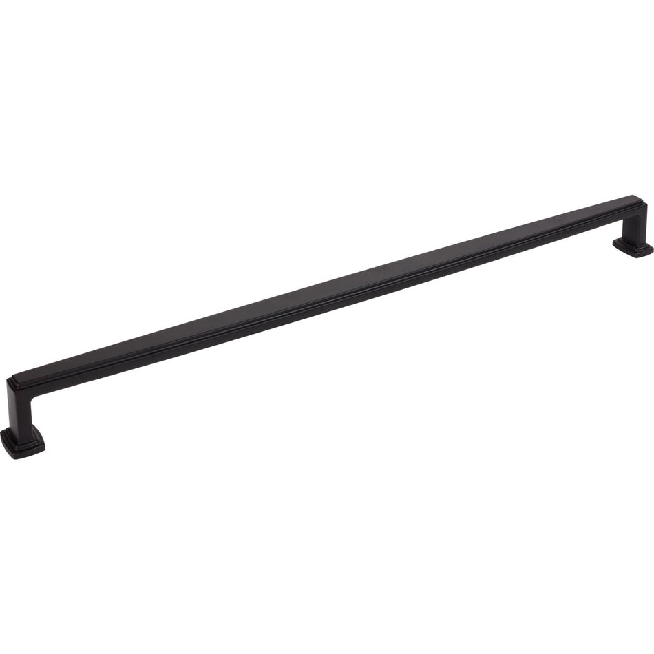 Jeffrey Alexander 171-18MB: 18" cc Richard Appliance Pull - Matte Black