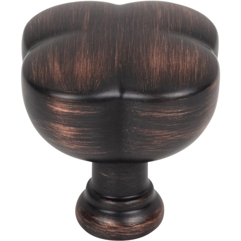 Jeffrey Alexander 686DBAC: 1-1/4" Southerland Round Cabinet Knob - Brushed Oil Rubbed Bronze