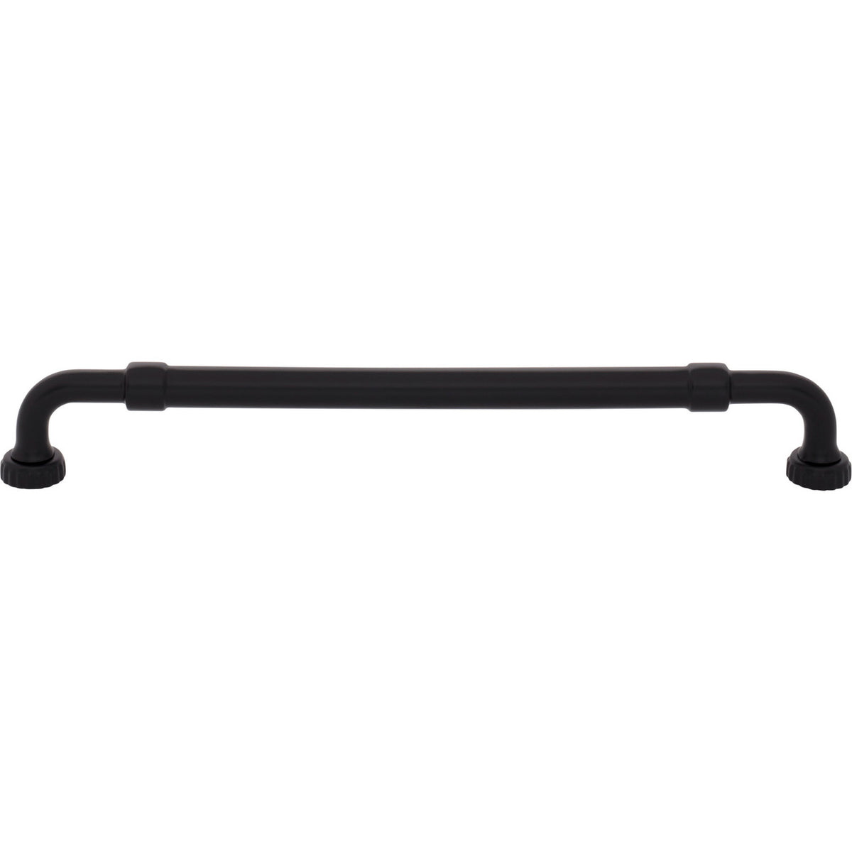 Top Knobs TK3184BLK: 8-13/16" cc Holden Cabinet Pull - Flat Black