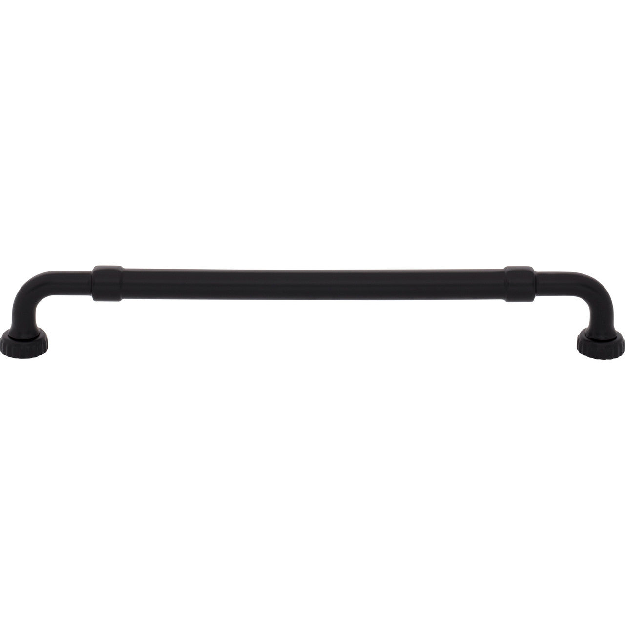 Top Knobs TK3184BLK: 8-13/16" cc Holden Cabinet Pull - Flat Black