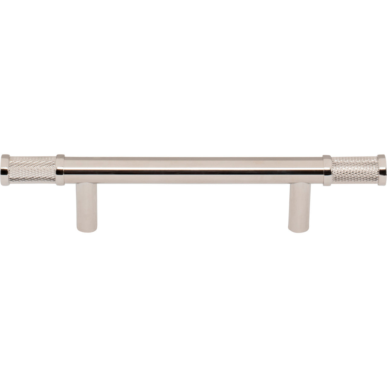 Top Knobs TK3232PN: 3-3/4" cc Burnham Bar Cabinet Pull - Polished Nickel