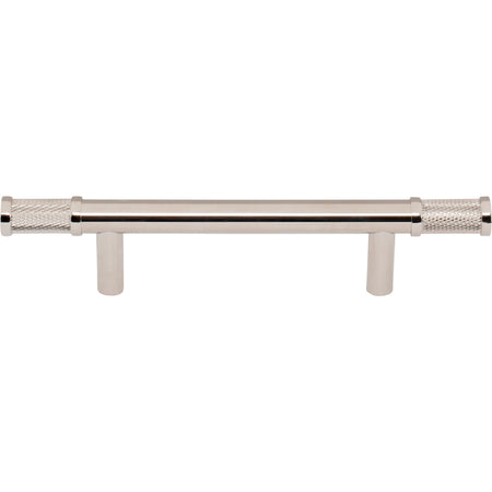 Top Knobs TK3232PN: 3-3/4" cc Burnham Bar Cabinet Pull - Polished Nickel