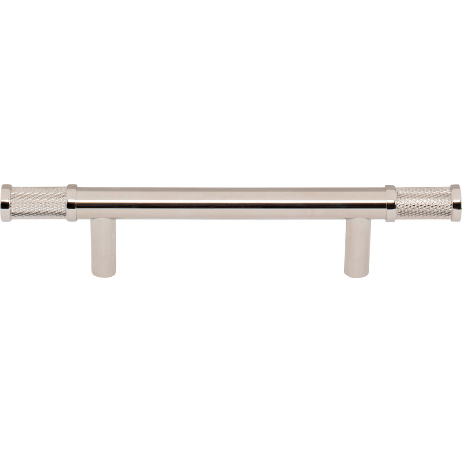 Top Knobs TK3232PN: 3-3/4" cc Burnham Bar Cabinet Pull - Polished Nickel