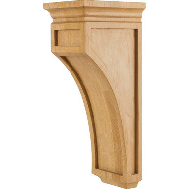 Hardware Resources CORO-2WO: 5" x 6" x 14" Mission Corbel - White Oak