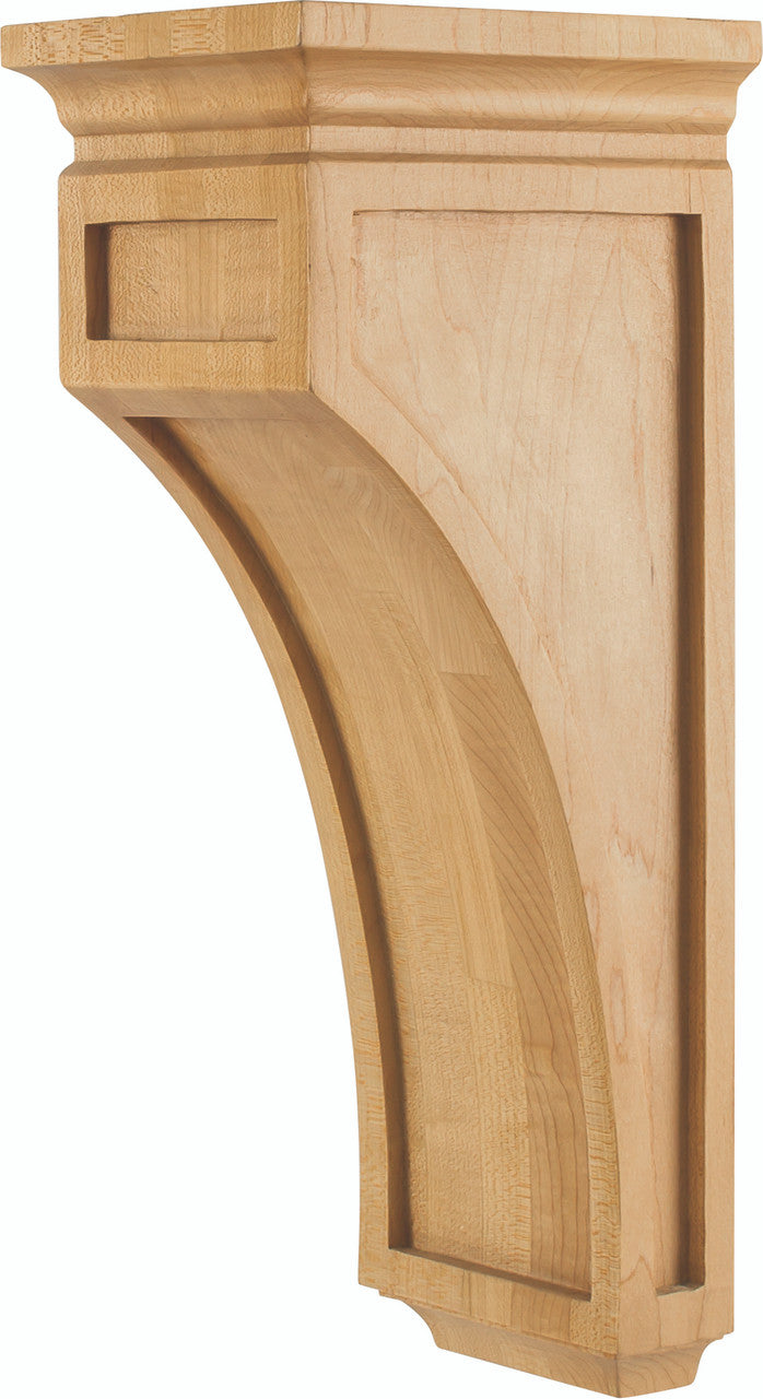 Hardware Resources CORO-2MP: 5" x 6" x 14" Mission Corbel - Maple