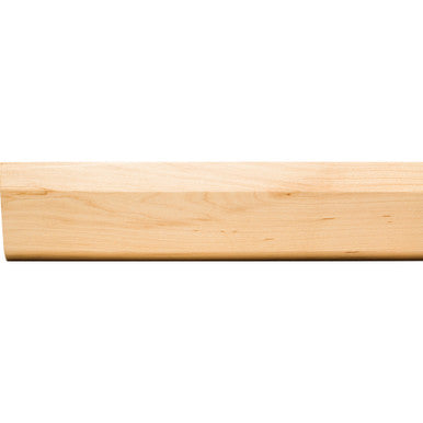 Hardware Resources SHA-3-POP: 3/4" x 3" Shaker Crown Moulding - Poplar