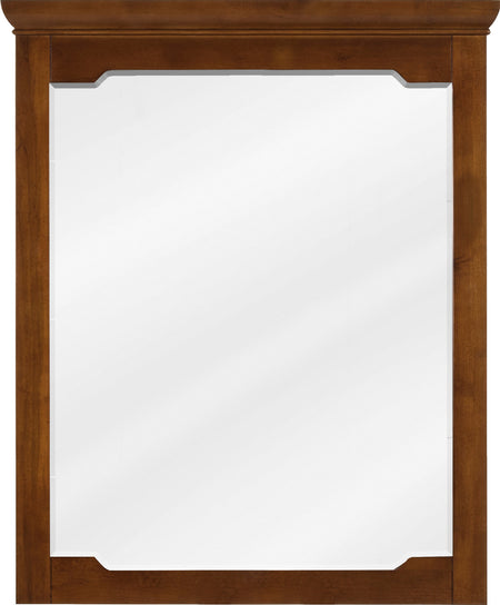 Jeffrey Alexander 28" Chatham Mirror - Chocolate Frame