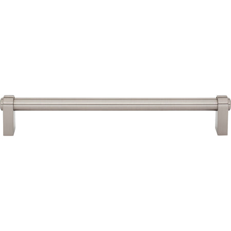 Top Knobs TK3213BSN: 7-9/16" cc Lawrence Cabinet Pull - Brushed Satin Nickel