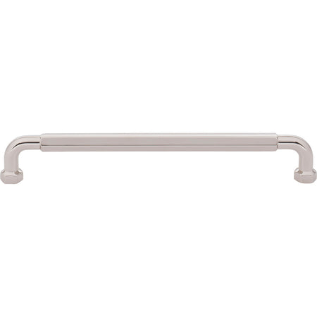 Top Knobs TK3204PN: 7-9/16" cc Dustin Cabinet Pull - Polished Nickel
