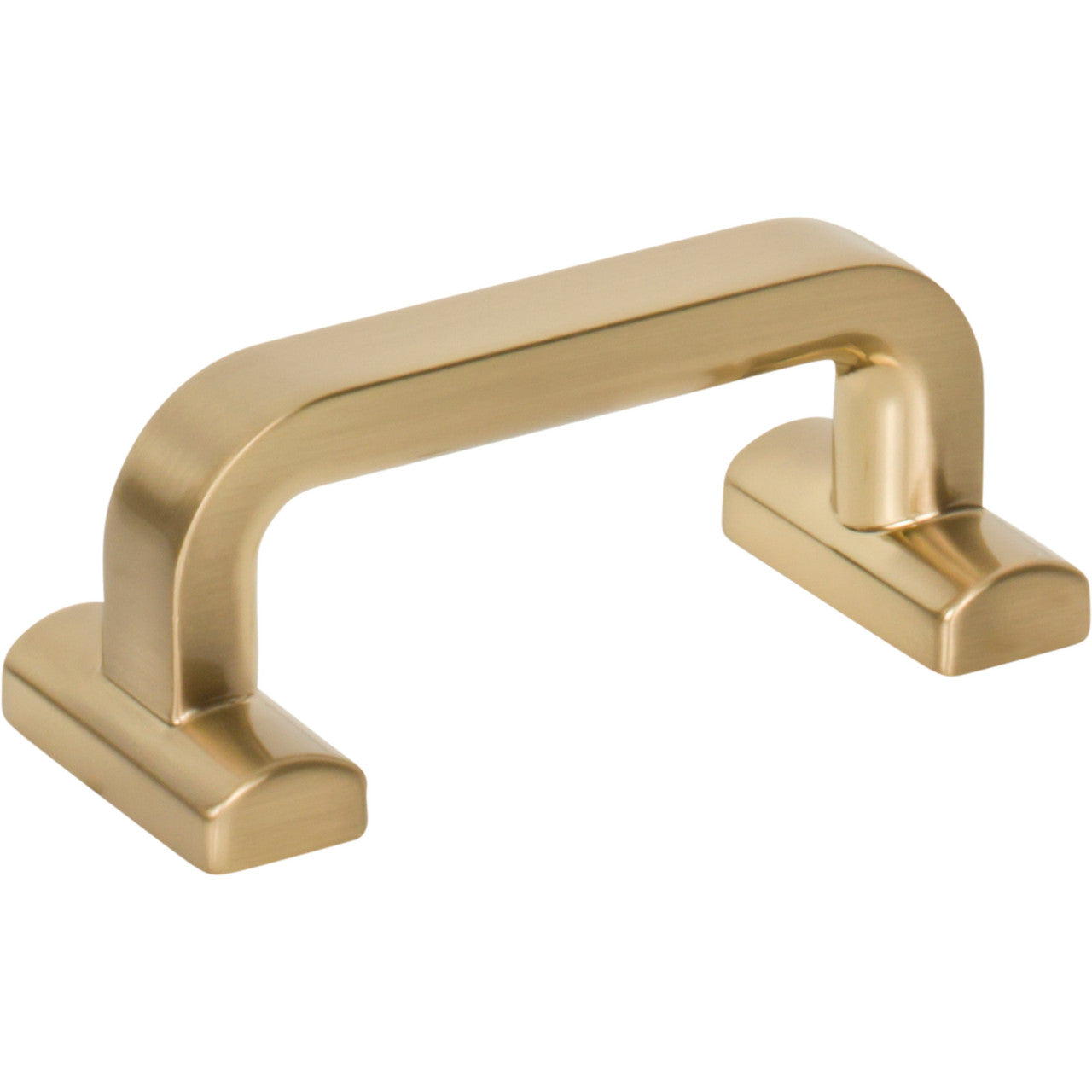 Top Knobs TK3161HB: 2-1/2" cc Harrison D-Handle Cabinet Pull - Honey Bronze