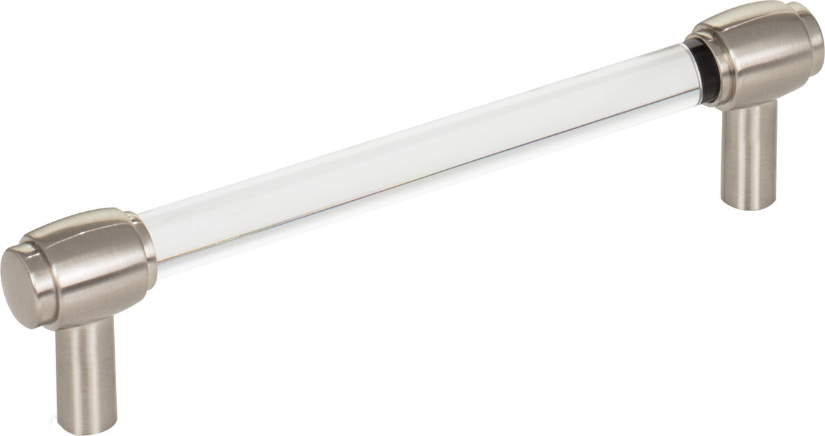 Jeffrey Alexander 775-128SN : 128mm cc Carmen Bar Cabinet Pull - Satin Nickel