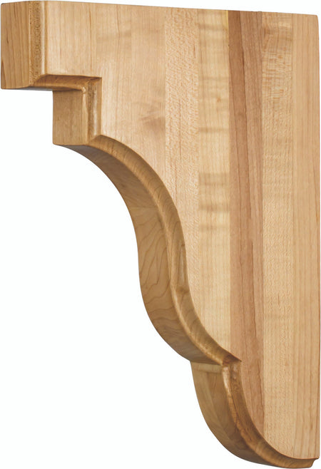 Hardware Resources CORSQ-3CH: Square Edge Corbel - Cherry