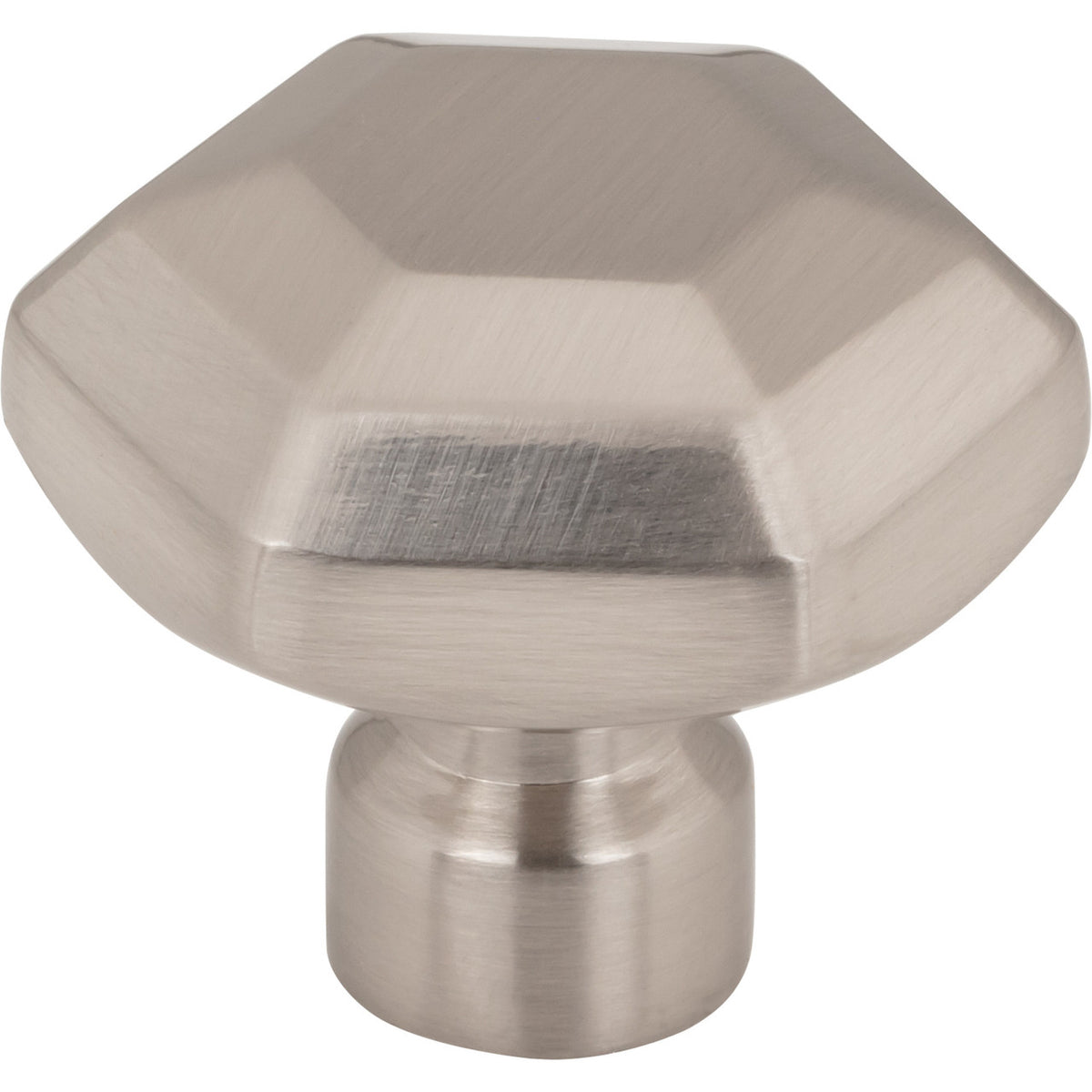 Top Knobs TK3200BSN: 1-1/4" Dustin Cabinet Knob - Brushed Satin Nickel