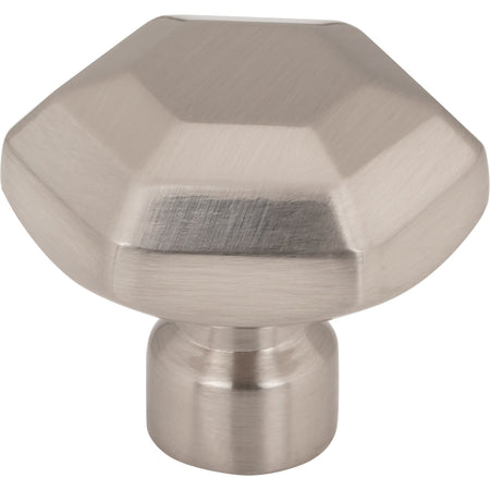Top Knobs TK3200BSN: 1-1/4" Dustin Cabinet Knob - Brushed Satin Nickel