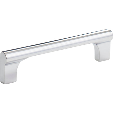 Atlas A652-CH: 3-3/4" cc Whittier Cabinet Pull - Polished Chrome