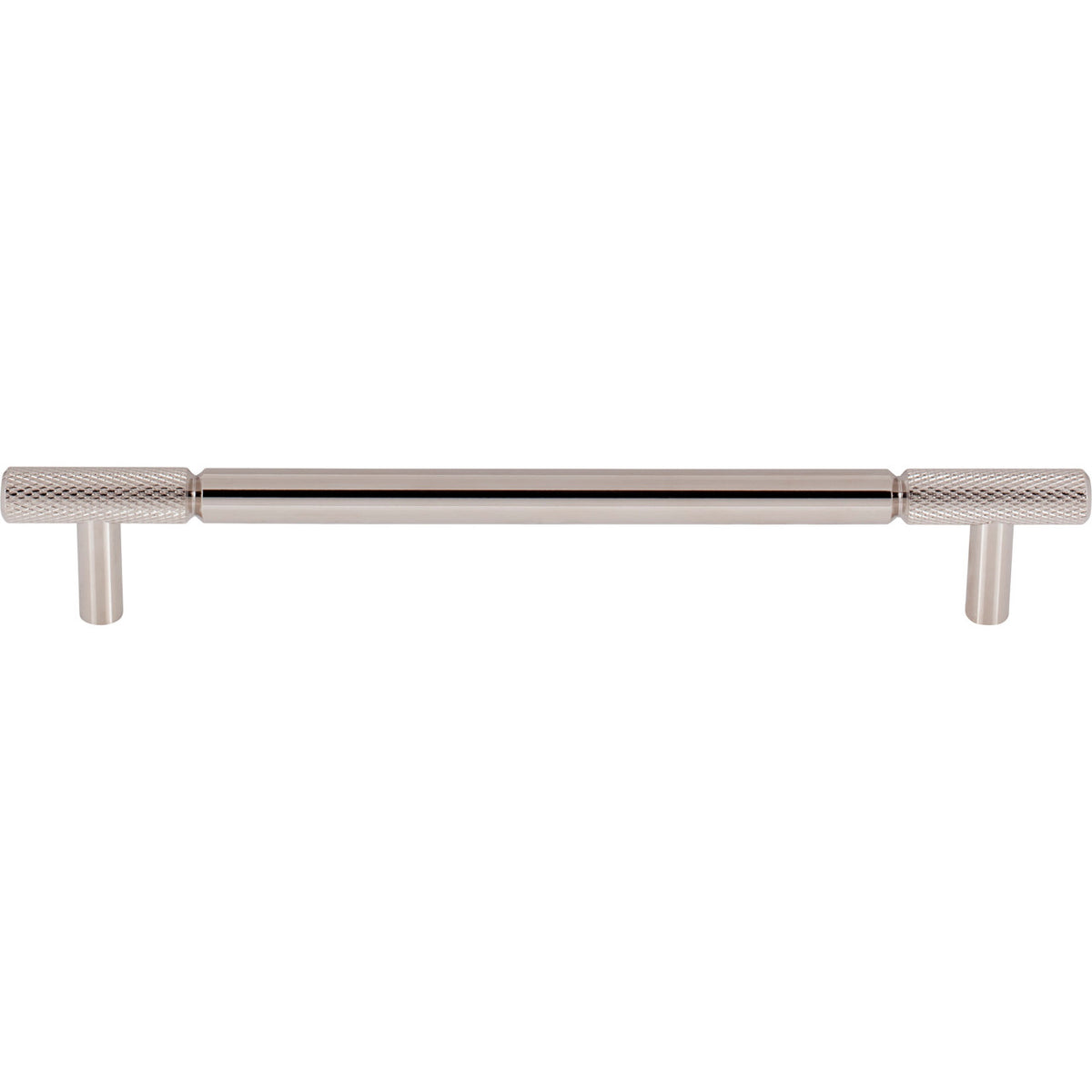 Top Knobs TK3243PN: 7-9/16" cc Prestwick Bar Cabinet Pull - Polished Nickel