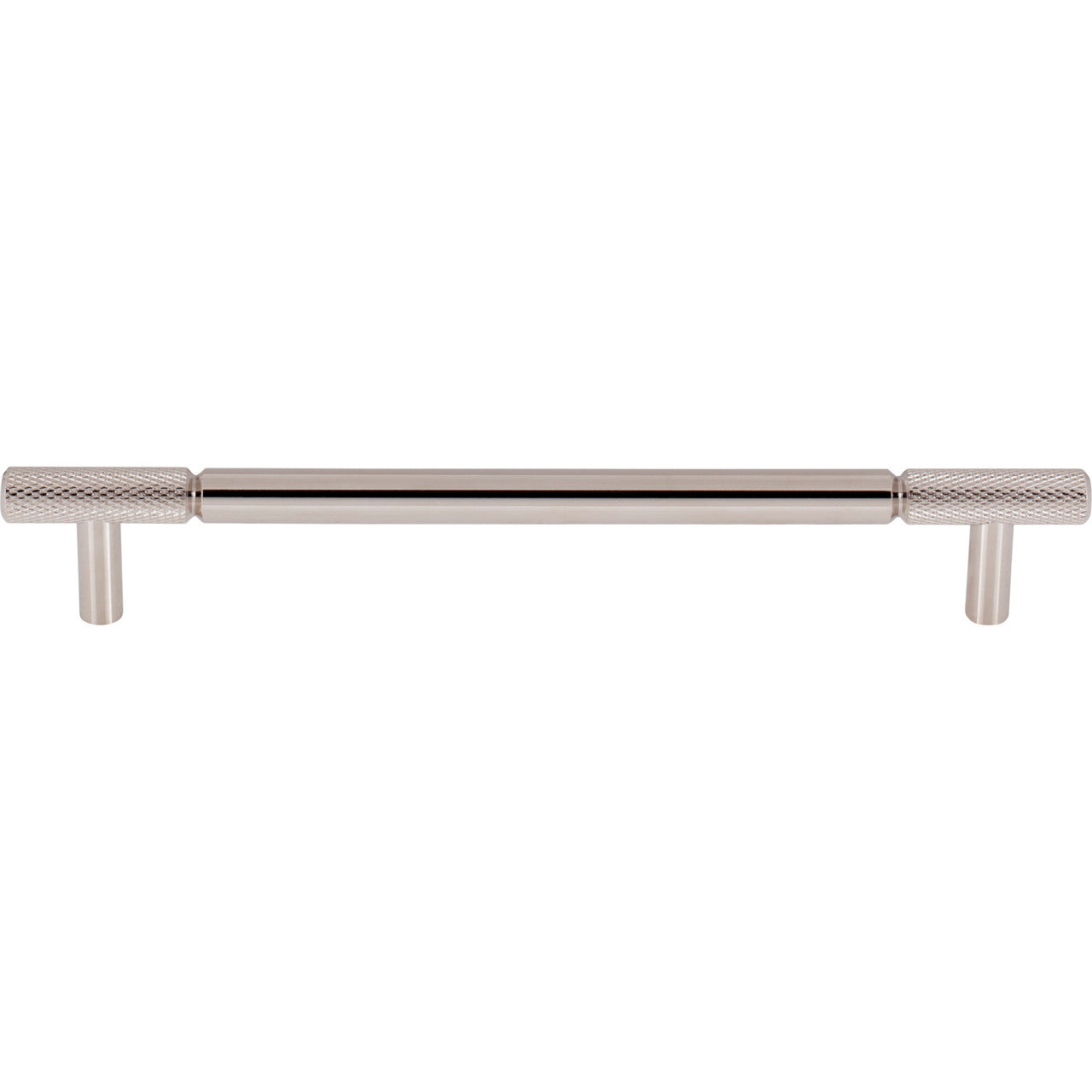 Top Knobs TK3243PN: 7-9/16" cc Prestwick Bar Cabinet Pull - Polished Nickel