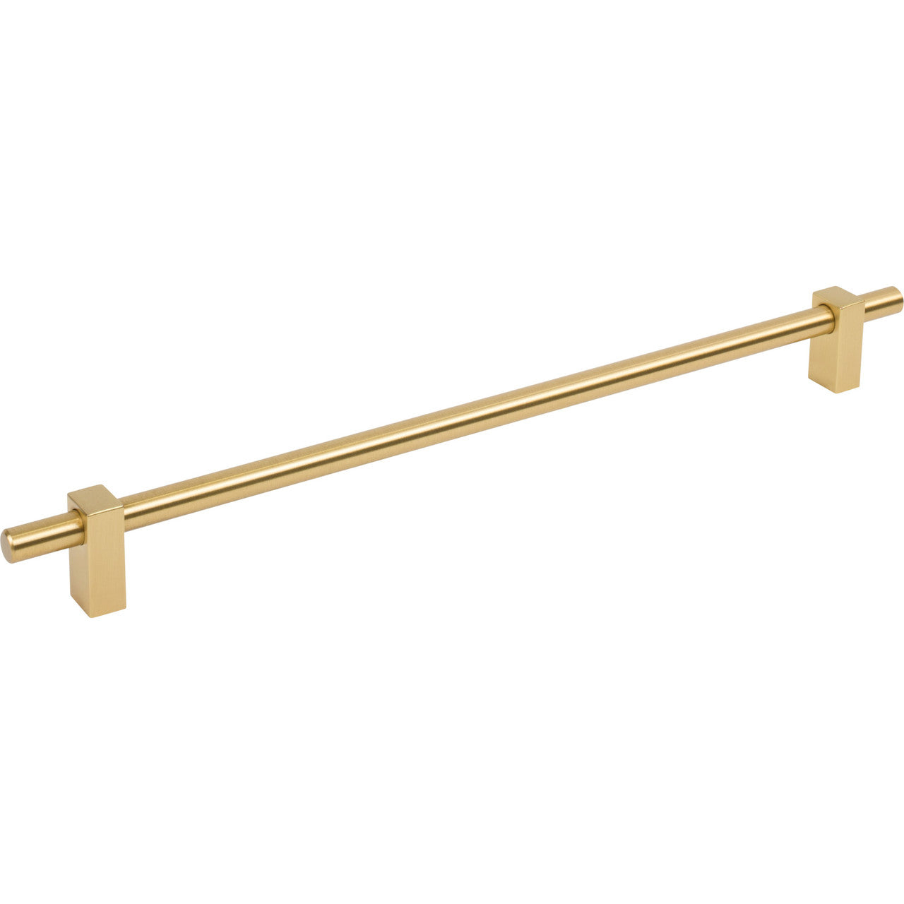 Jeffrey Alexander 478-305BG: 305mm cc Larkin Bar Cabinet Pull - Brushed Gold