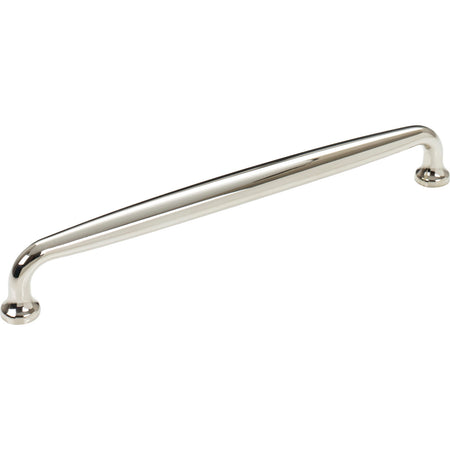 Top Knobs M2793: 8" cc Charlotte D-Handle Cabinet Pull - Polished Nickel