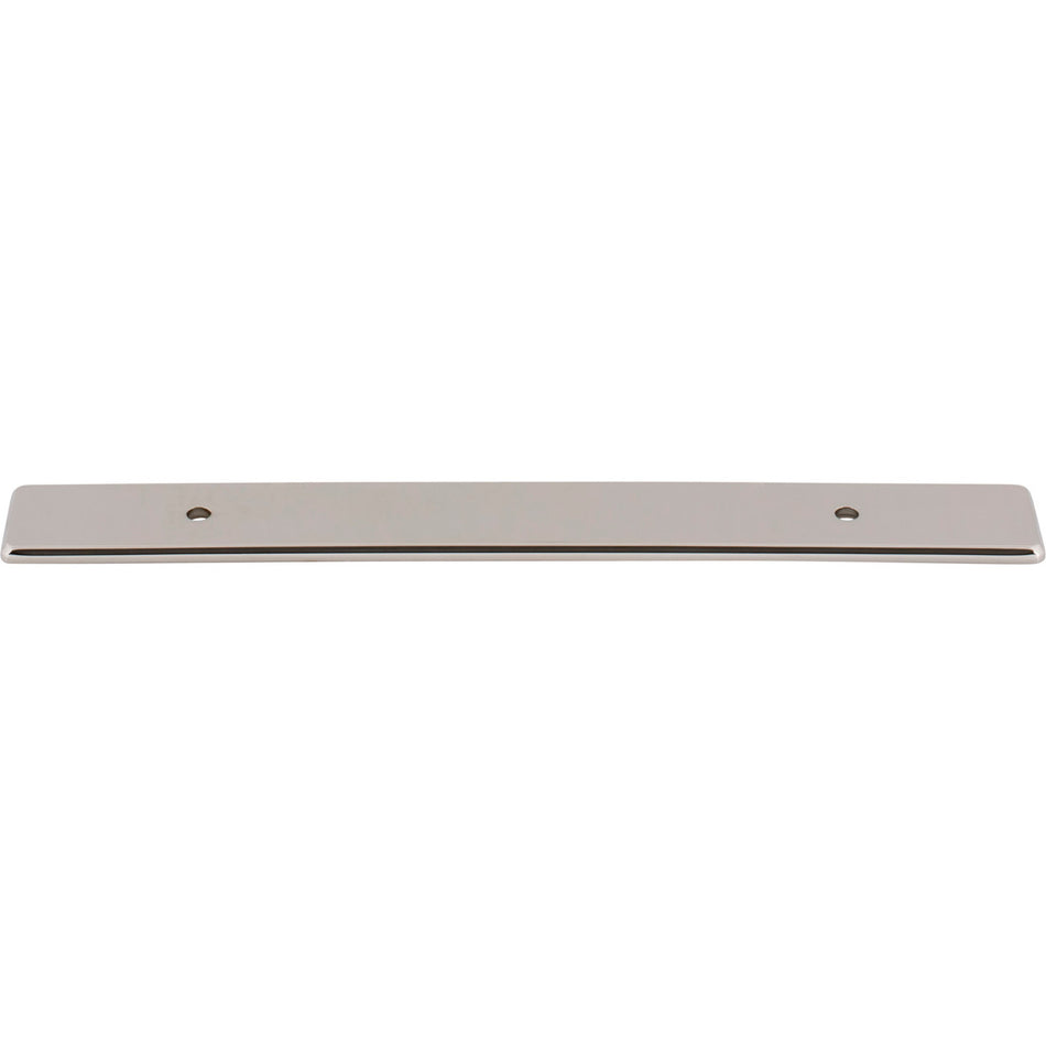 Top Knobs TK3282PN: 1" Radcliffe  Backplate - Polished Nickel