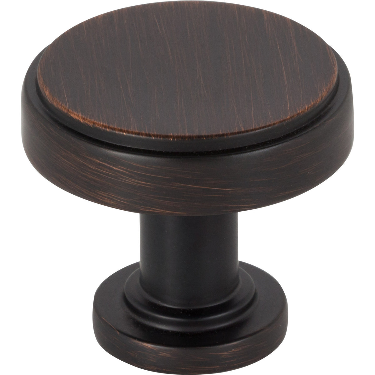 Jeffrey Alexander 171DBAC: 1-1/4" Richard Cabinet Knob - Brushed Oil Rubbed Bronze